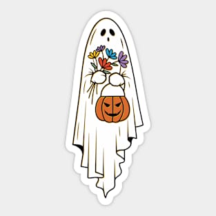 Boo Halloween Sticker